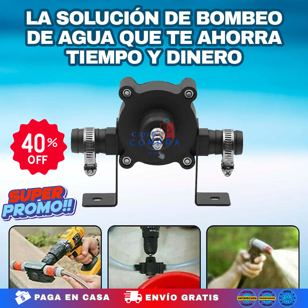Bomba De Agua Para Taladro