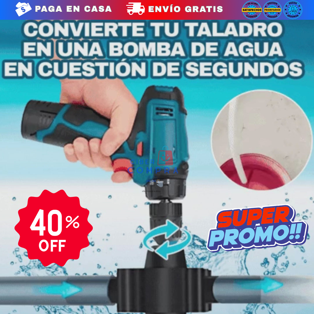 Bomba De Agua Para Taladro