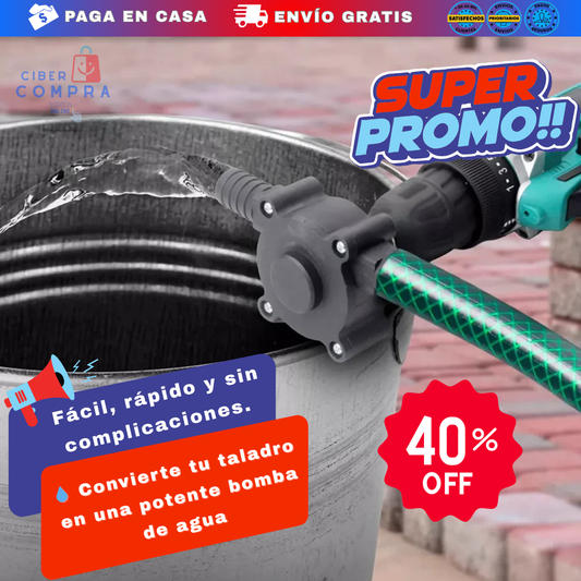 Bomba De Agua Para Taladro