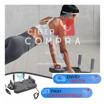 Tabla deportiva de push up ejercicio